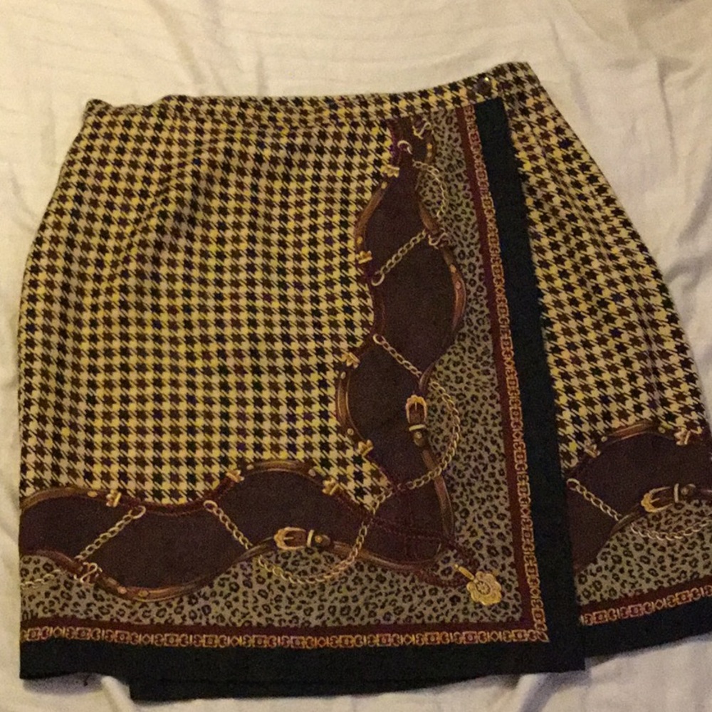 Silk skirt 16 Talbots like new